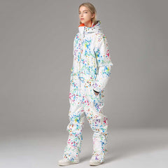 HARDLAND Women's Fashion One Piece Ski Suits