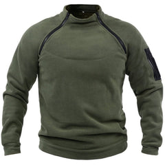 Men's Gym Outdoor Warm Zippers Pullover