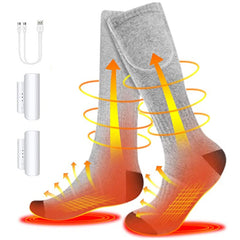 HARDLAND Upgraded Heated Socks for Men and Women