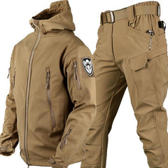 HARDLAND Hiking Camping Soft Shell Outdoor Jacket Sets