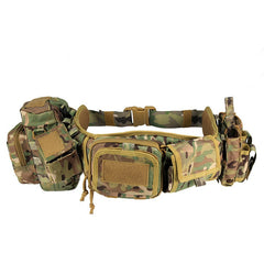HARDLAND Molle Tactical Waist Pack Versatile Patrol Outdoor Combination Belt Kit