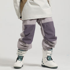 HARDLAND Men's And Women's Colorblock Ski Pants