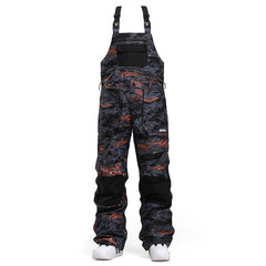 HARDLAND Men's Outdoor Fashion Snowboard Bib Snow Pants