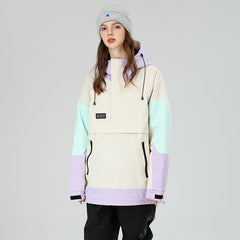 HARDLAND Women's Colorblock Anorak Snow Jacket