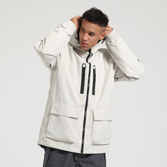 HARDLAND Men's Winter Cargo Snowboard Jacket