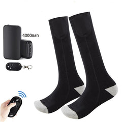 HARDLAND Unisex Remote Control Electric Heated Socks