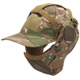 HARDLAND Airsoft Half Face Mask and Hat Set