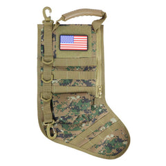 HARDLAND Ruck Up Tactical Christmas Stocking with USA Patch