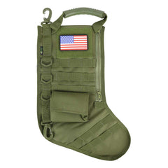 HARDLAND Ruck Up Tactical Christmas Stocking with USA Patch