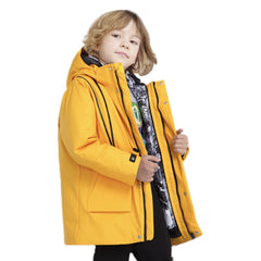 HARDLAND Kids 2 in1 Waterproof Winter Down Jacket Puff Winter Parka