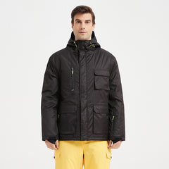 HARDLAND Men's Snow Skiing Jacket Hooded Waterproof Winter Coat