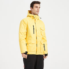 HARDLAND Men's Snow Skiing Jacket Hooded Waterproof Winter Coat