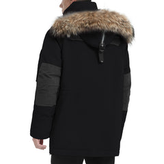 HARDLAND Men's Down Parka Jacket Hooded Insulated Thicken Parka