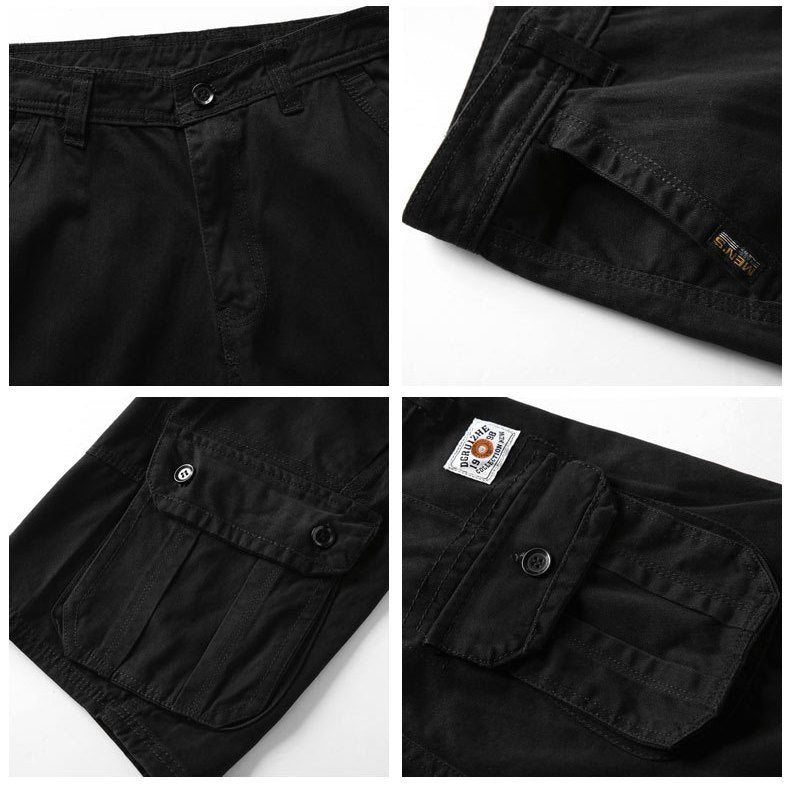 Hardland Men's Multi Pockets Casual Cargo Shorts