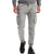 HARDLAND Men's Cargo Jogger Casual Multi-Pocket Drawstring Waist Tapered Fit Utility Pants