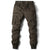 HARDLAND Men's Cargo Jogger Casual Multi-Pocket Drawstring Waist Tapered Fit Utility Pants