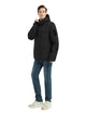 HARDLAND Men's Waterproof Tactical Jacket with Hood – Warm Outdoor Cargo Coat