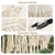 HARDLAND Double Boho Macrame Hammock with Elegant Tassels