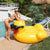 HARDLAND Giant Duck Pool Rafts & Inflatable Ride-Ons