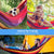 HARDLAND Portable 2 Person Cotton Canvas Hammock