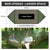 HARDLAND Portable Camping Hammock with Mosquito Net