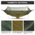 HARDLAND Portable Camping Hammock with Mosquito Net