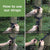 HARDLAND Portable Camping Hammock with Mosquito Net