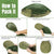 HARDLAND Portable Camping Hammock with Mosquito Net
