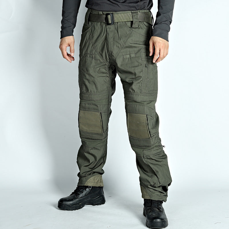 Buy MUST WAY Men's Work Trousers Camoue Army Combat Trousers Cotton Work  Wear Cargo Trousers with 8 Pockets Online at desertcartINDIA