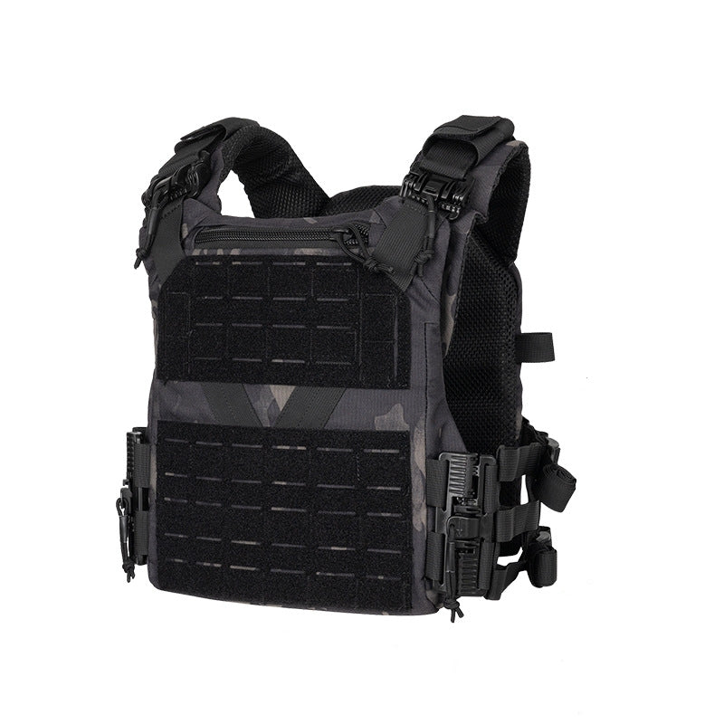 HARD LAND Tactical MOLLE Plate Carrier Vest Adjustable Military Combat Vest