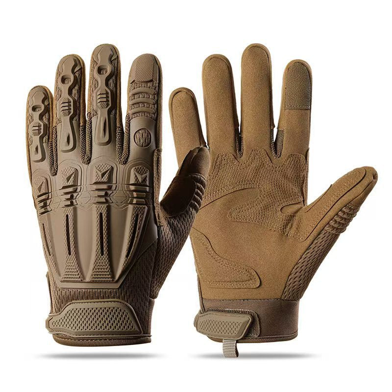 HARDLAND Men's Tactical Gloves with Full Back Hard Shell Protection Military Combat Gloves