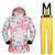 HARDLAND Women's Ski Jackets And Pants Set