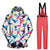 HARDLAND Fashion Women's Ski Jackets And Pants Set