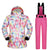 HARDLAND Women's Ski Jackets And Pants Set