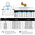 HARDLAND Boys Ski Jacket Snow Jacket Pants Suits Windproof Waterproof Winter Coats