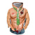 HARDLAND Unisex 3D Ugly Christmas Sweatshirt Kangaroo Pocket Hoodies Pullover