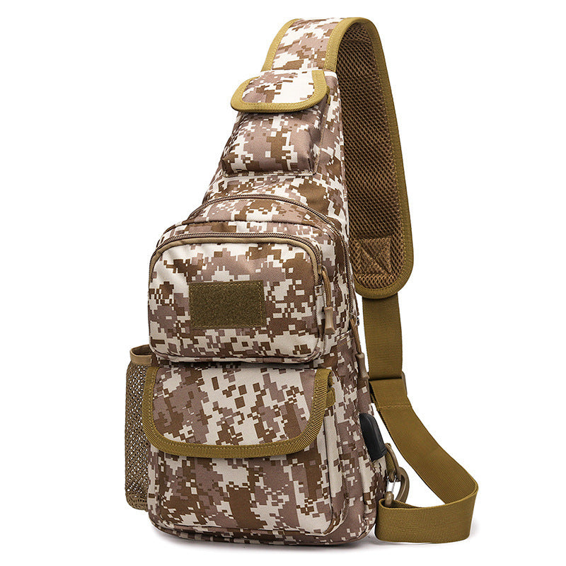 Tactical Chest Sling Bag Crossbody Pack One Strap Shoulder Backpack