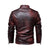 HARDLAND Men's Fashion Coat Leather Jacket Motorcycle Style