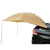 HARDLAND Versatility Teardrop Awning for SUV RVing Car Camping