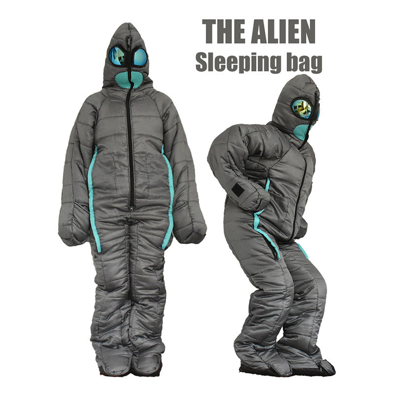 HARDLAND Portable Adult Humanoid Alien Sleeping Bag