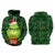 HARDLAND Couple Cute 3D Santa Print Ugly Christmas Kangaroo Pocket Sweatshirt Hoodies Pullover