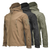 HARDLAND Men's Tactical Soft Shell Jacket Coat