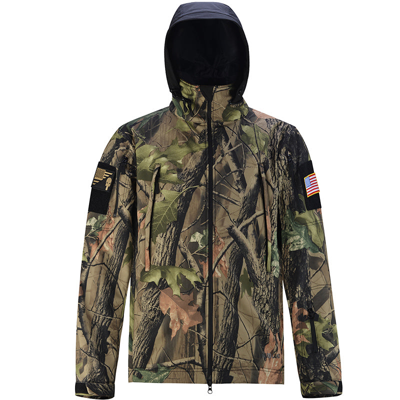 HARDLAND Men's Tactical Outdoor Soft Shell Jacket