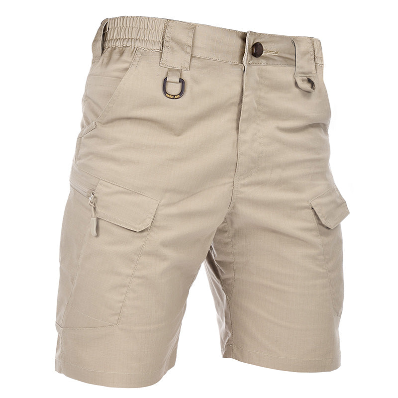 Hardlandtactical Men's Tactical Shorts | Waterproof Tactical Shorts | HARDLAND Propper Shorts, Khaki / 40