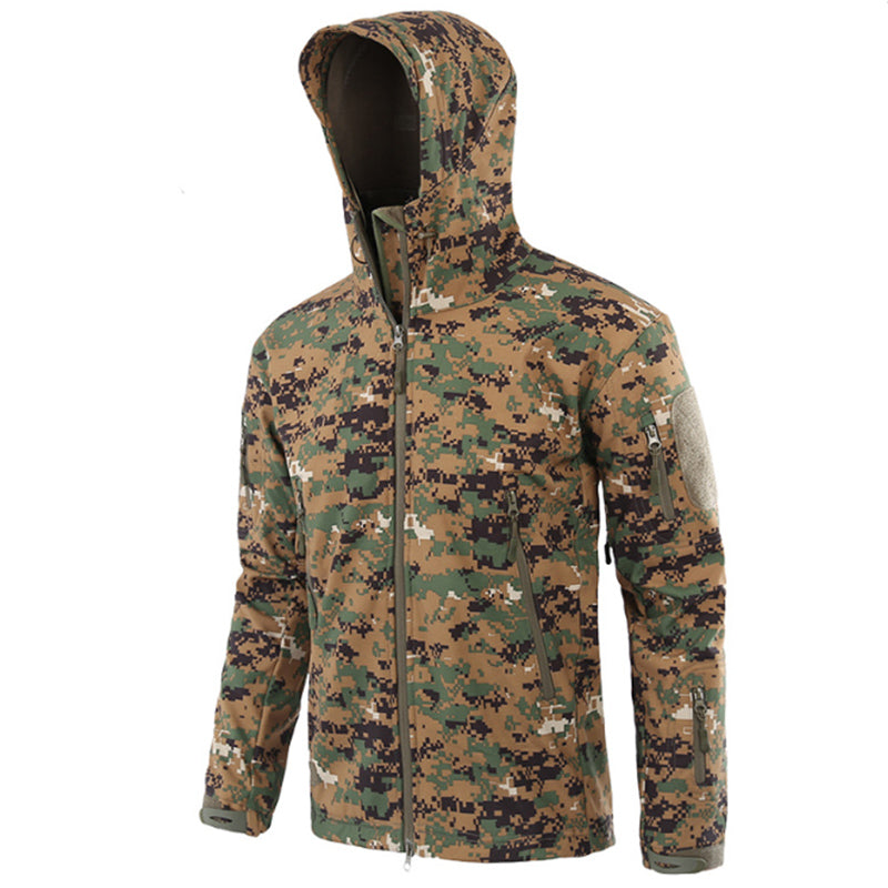 Russian Military Camouflage Hooded Jacket For Men Softshell Army Tactical  Winter Parka In Multicamo Woodland From Daxiongzuo, $36.5 | DHgate.Com