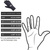 HARDLAND Neoprene Diving Gloves Wetsuit Five Finger Gloves