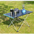 HARDLAND Portable Folding Table Aluminum Camping Desk