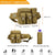 Tactical Waist Bag with Bottle Holder