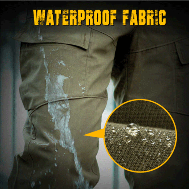 Men's Tactical Pants Cargo Work Pants Kneepad, Foot Adjustable Design for  Picnic, Fishing, Hiking, Hiking (Color : Gray, Size : Large)