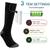 HARDLAND Upgraded Heated Socks for Men and Women